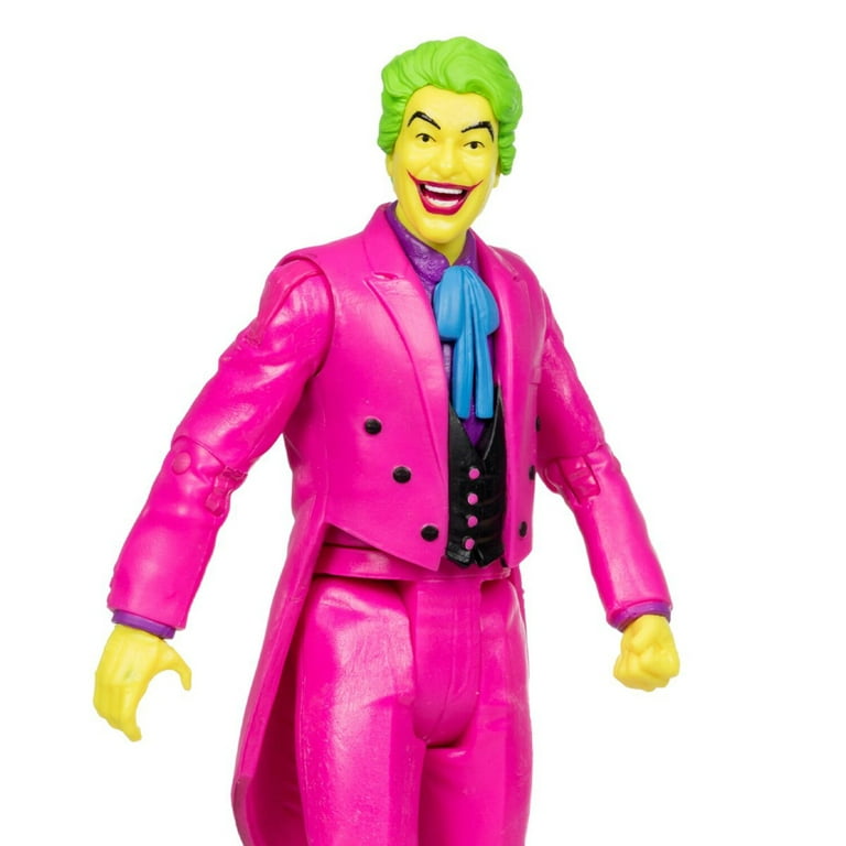 DC Batman 66 Joker Black Light Gold Label 6-In Figure EE Ex