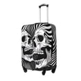 thumbnail image 2 of Uemuo Psychedelic Skull Illusion Art Printed Washable Luggage Cover - Fashion Suitcase Protector Fits 18-32 Inch Luggage -X-Large, 2 of 9