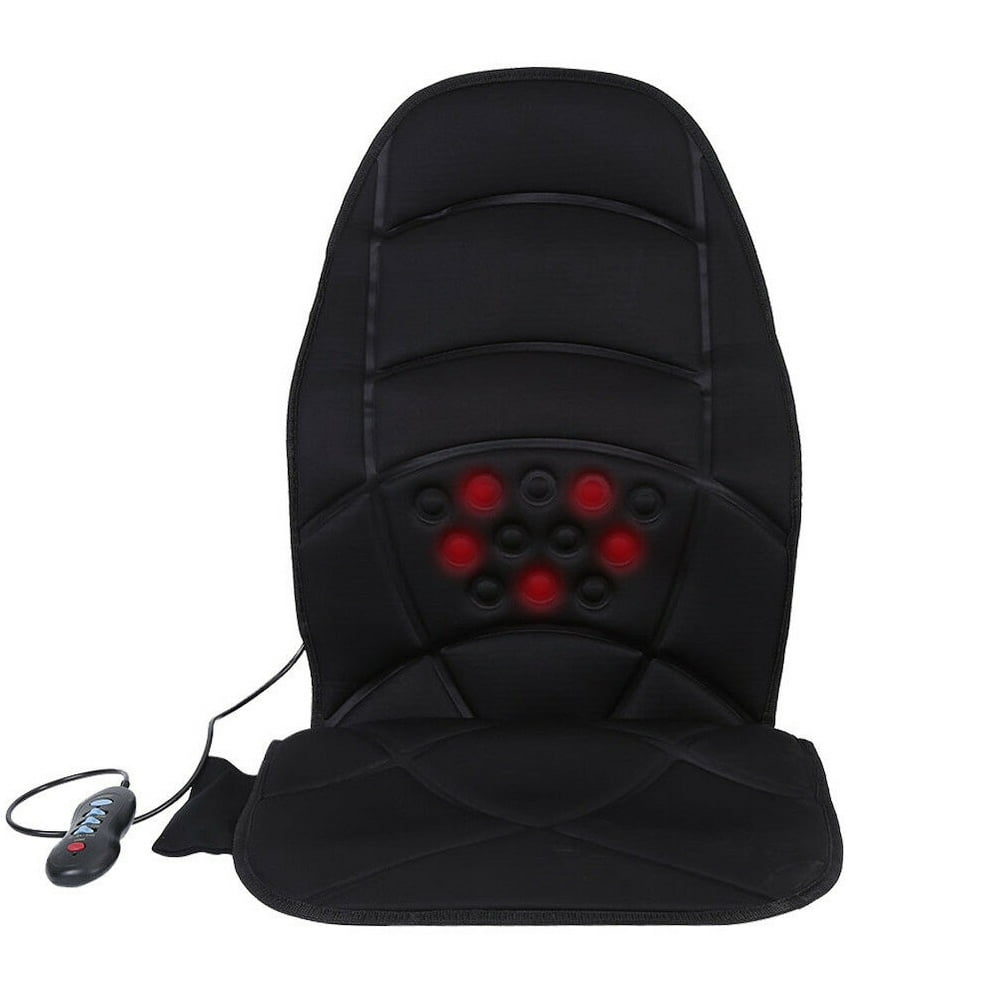 DOACT Heated Massage Seat Cushion Car Massager Cushion,Vibration Back Massage Cushion Car Chair 