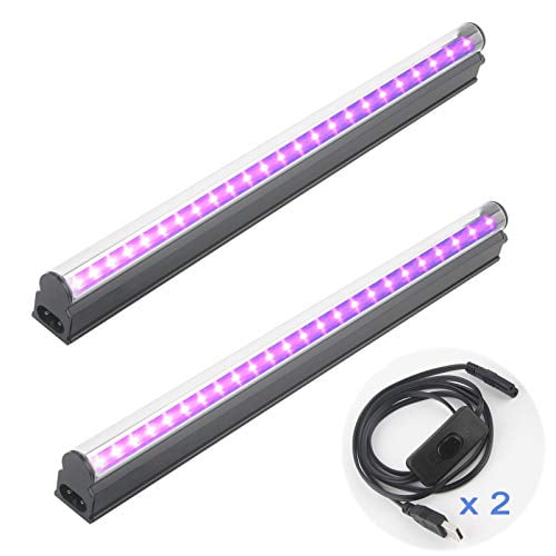 Details about   UV 40 LED Black Light Display Base Special Effects Glow Lighting 10" w/ Adapter 