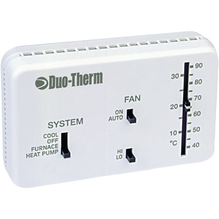 dometic thermostat pump heat rv furnace analog cool walmart