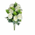 thumbnail image 2 of onlyliua Ofertas Del Prime Day de Hoy 2024 Flores Artificiales de Alta Gama Dinero Rosa Flores Artificiales 5 Tenedores 10 Mini Rosas Decoración Del Hogar Flores de Plástico, 2 of 6