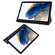 thumbnail image 3 of Funda de cuero acrílico inteligente plegable para Samsung Galaxy Tab A8 de 3 pliegues (verde oscuro), 3 of 5