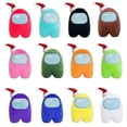 thumbnail image 1 of Muñeco de Peluche Suave Yuxing Juego Among Us Rosa, 1 of 5