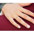 thumbnail image 4 of HeartsAndYou 0.4ct Natural Ruby Diamond Trilogy Minimalist Engage Ring 14k SOLID Yellow Gold, 4 of 9