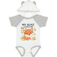 thumbnail image 3 of Inktastic My Aunt Loves Me Little Fox Boys or Girls Baby Bodysuit, 3 of 5