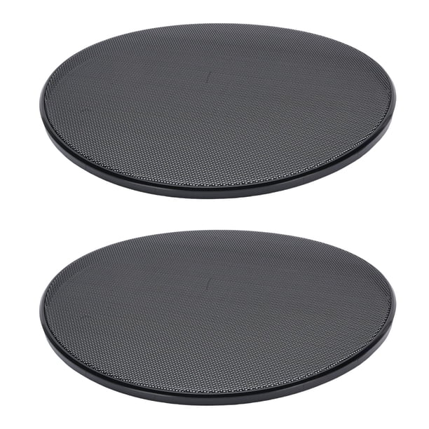 Funda Protectora Para Parrilla De Subwoofer, Multiusos OD 8.66 Pulgadas, Cubiertas Resistentes Para Parrilla De Altavoz, ABS De Acero Laminado En Frío, 2 Piezas Para Aplicaciones