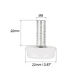 thumbnail image 2 of Niveladores de Muebles, Altura Ajustable de 9mm a 19mm Rosca M8 x 20mm, 4Pcs, 2 of 4