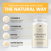 ThyraFemme Balance Capsule - ThyraFemme Balance Advanced Formula for Healthy Body, 5 Pack, 300 Capsules