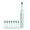 Mint Green, variant on Byujiro 32000 Times/min High Frequency Electric Toothbrush with 8 Brush Heads for Adults and Children 6 Modes Toothbrush