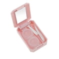 thumbnail image 2 of Unique Bargains 1 Set Contact Lens Case Contact Lens Container Contact Lens Carrier Bunny Pattern 1.77"x2.48"x1.1" Pink, 2 of 5