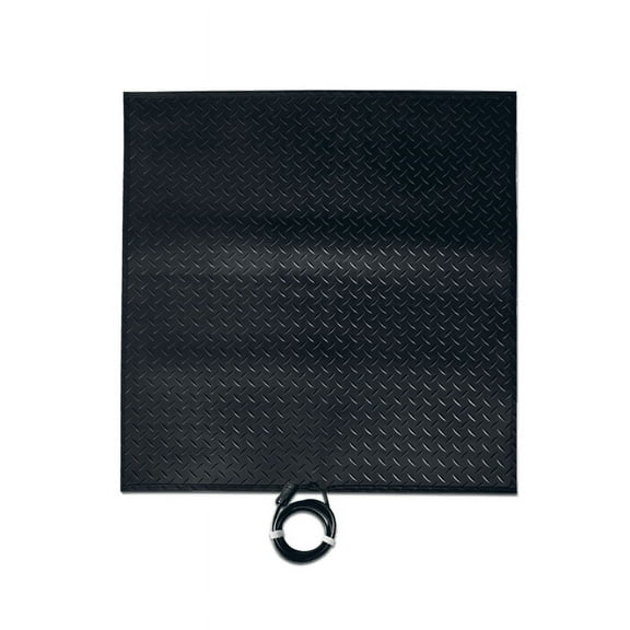 Heated Snow Melting Mats, 30 x 30 Inch, Non-Slip Rubber, Winter Walkway Outdoor Mats