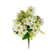 thumbnail image 2 of Ramo decorativo de crisantemos artificiales | Arreglo floral artificial para centro de mesa de boda en el hogar | Flores artificiales de plástico para decoración de mesa, 2 of 6