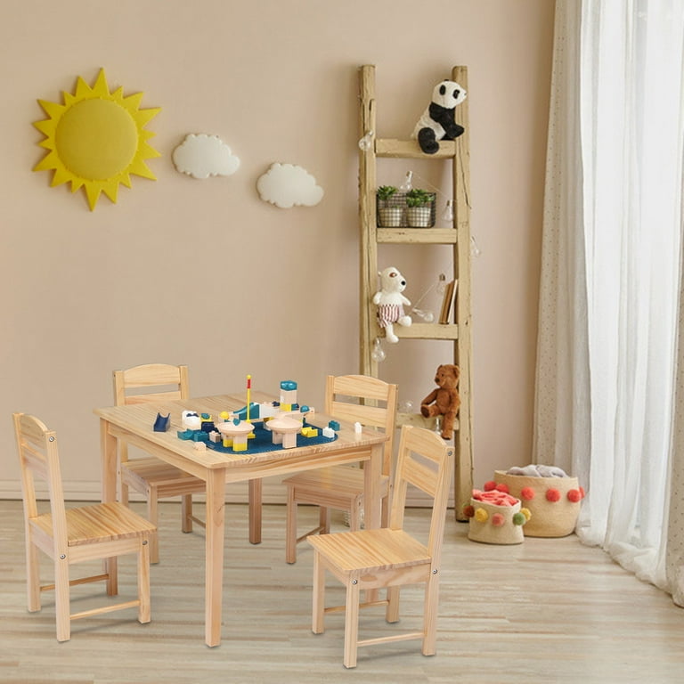 Kids table with four chairs online