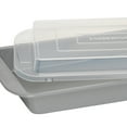 thumbnail image 4 of Farberware Nonstick Bakeware 3 Piece  Muffin Cake and Lasagna Pan Set, Gray, 4 of 9