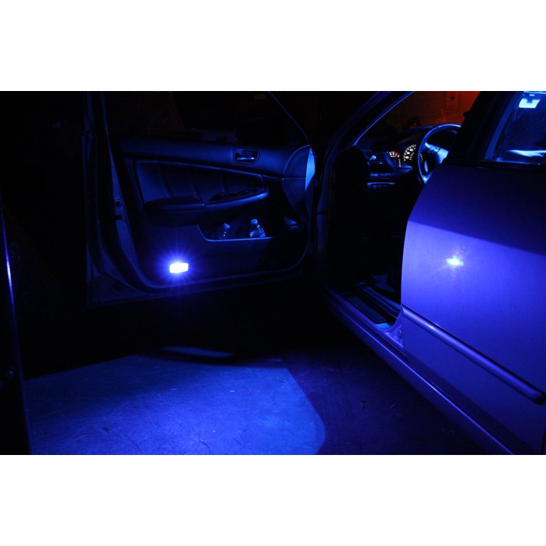 2x T10 921 LED Bulbs – High Power 2835 Amber Chips For License Plate, Interior & Side Lights