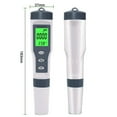 thumbnail image 3 of Tkrady Professional Thermometer, Backlight PH+TDS+ Temperature Water Quality Test Pen Portable PH Meter TDS Test Pen 0.01 High-Precision Algorithm Chip and Lightweight Design, 3 of 5
