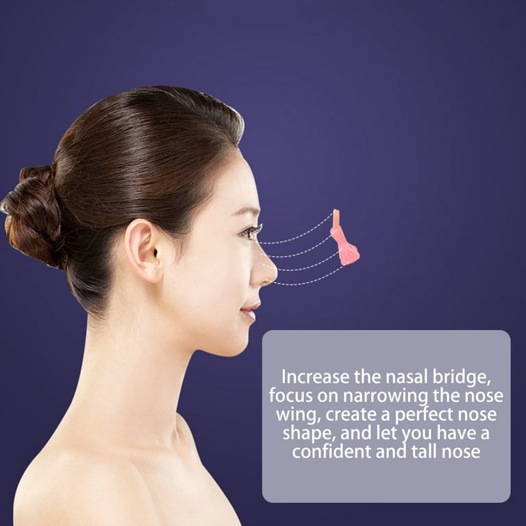 JTWEEN Nose Shaper Clip Nose Up Lifting Clip Soft Silicone Nose
