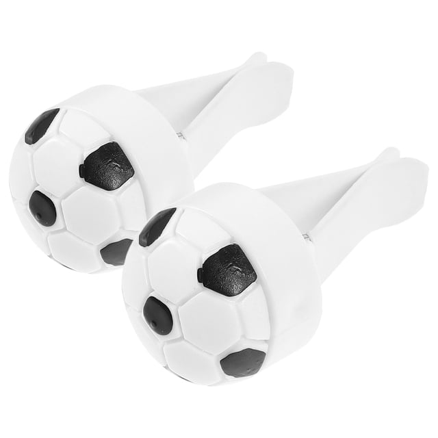 KAKOWELY clips para la ventilación del coche con forma de balón de fútbol, ambientadores y difusores de perfume.