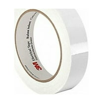 3m Elec Tape,216 ft Lx3/4" W,2.5 mil,White 3M 1350 0.75" x 72 yds White