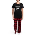 thumbnail image 4 of CafePress - Id Rather Be Fishing Pajamas - Women's Short Sleeve Print T-Shirt and Pants Dark Cotton Pajama Set, 4 of 7