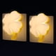 thumbnail image 1 of Luz de noche con toma de corriente eléctrica, 2 lámparas, lámpara de noche portátil para habitación infantil, luz de noche automática para lactancia, lámpara de pared LED para escaleras C, 1 of 5