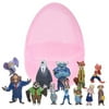 12 Zootopia PVC Toy Topper Characters Filled 6 Inch Jumbo Easter Egg