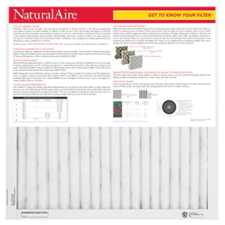 Naturalaire 2024 furnace filters