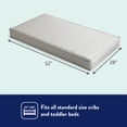 thumbnail image 6 of Kolcraft Fresh Start Premium Foam Baby Crib Mattress and Toddler Mattress, 6 of 13