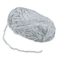 thumbnail image 3 of Unique Bargains Fil Chenille en Velours Gris en Polyester Super Volumineux, 87 Yards, 3 of 7