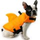thumbnail image 1 of Chaleco salvavidas para perros, ropa de seguridad, chaleco salvavidas con cuello de aleta, protector de arnés, preservador de natación para perros, traje de baño de verano, color naranja y azul, 1 of 2