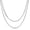 Silver Chain-2mm, variant on SISGEM 925 Sterling Silver/18K Gold Plated Paperclip Link Chain/Mesh Chain/Sparkle Gypsophila Chain/Round Box Chain/Byzantine Chain/Rope Chain/Snake Chain/Figaro Chain/ Necklace