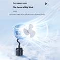 thumbnail image 7 of XGFHYJEH Car Fan, Fan for Car, Portable Fan for Car, Car Fan for Dashboard, Car Fans that Blow Cold Air, Car Fans for Cooling inside a Car, 7 of 7