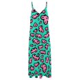 thumbnail image 4 of Leopard Print Pattern Sleeveless Dress for Women Clothing Female Women's Summer Skirt, 4 of 7