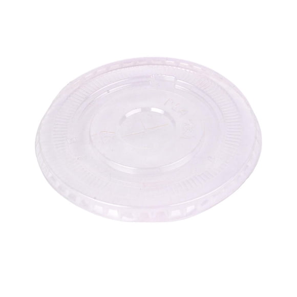 Tapa Plana Biodegradable Para Vaso de 10,12 o 16 Oz 1000 Pzs blanco