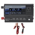 thumbnail image 2 of Inversor de Coche ANGGREK 3000W 12-110V con Luz Ambiental LED 4 USB, 2 of 7