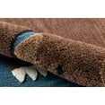 thumbnail image 4 of Novogratz ATTICATC-4NVY4060 4 x 6 ft. Attic-4 Rectangle Rug - Navy, 4 of 6