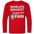 thumbnail image 3 of Inktastic Wrestling Fan Sports Long Sleeve Youth T-Shirt, 3 of 5