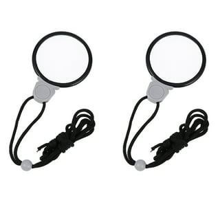  Magnifying Glass Costume Monocle Eyepiece 5X Monocle Magnifier  Necklace Monocle on Chain Mini Portable Monocle Jewelry Hanging Magnifying  Glass Pendant for Reading Newspaper Map, Silver Gold (6 Pack) : Health 