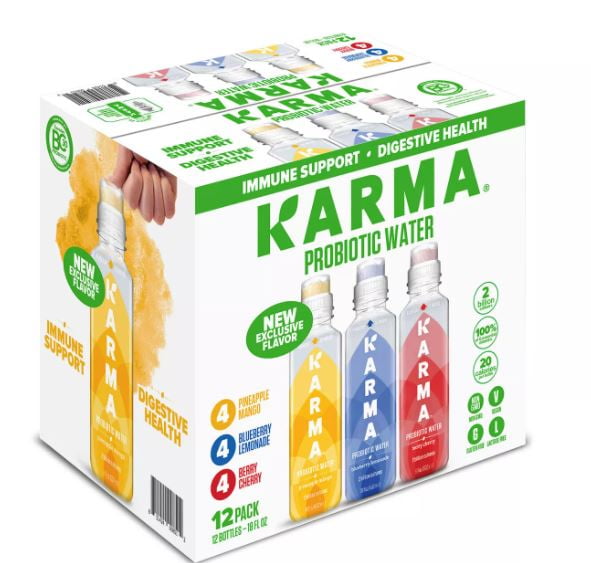 Karma Probiotic Water Variety Pack (18 oz., 12 pk.)