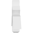 thumbnail image 3 of 60"W x 15"H x 4"D x 4"F, 6/12 Pitch, Alberta Architectural Grade PVC Gable Bracket, 3 of 8