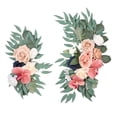 thumbnail image 4 of 2x Wedding Arch Flower Artificial Flower Arch Decor Rustic Floral Arrangement Decorative Centerpiece Garland for Wedding Reception Window B, 4 of 10