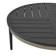 thumbnail image 4 of Zella Round Coffee Table in Aluminum, 4 of 6