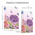 thumbnail image 3 of Kdxio Flowers And Colorful Butterflies Decorator Light Switch or Receptacle Outlet Wall Plate Decorator Wall Plate Child Safe Outlet Cover-Style V, 3 of 6