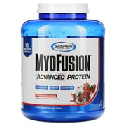 Gaspari Nutrition MyoFusion, Advanced Protein, Strawberries & Cream, 4 lbs (1.81 g)