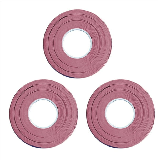 Raqueta de Bádminton 7C de Goma , Suave y Que Absorbe los Golpes, Buena Elasticidad, No Se Deforma Fácilmente Cuando Se Estira, Rosa