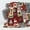 Snowman Snowflake Deer Xmas Tree Buffalo Plaid Christmas Blanket, variant on Luxury Plush Christmas Blanket Snowflake Gnome Santa Claus Xmas Tree Christmas Throw Blanket for Couch Lightweight Soft and Warm Throws Blankets for Sofa Bed Living Room in Fall Winter 50"X60"