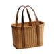 thumbnail image 4 of Cesta tejida a mano, decorativa, ligera, versátil, cesta de la compra sencilla, cesta de flores para acampar, compras, jardinería en interiores y exte Grande, 4 of 8
