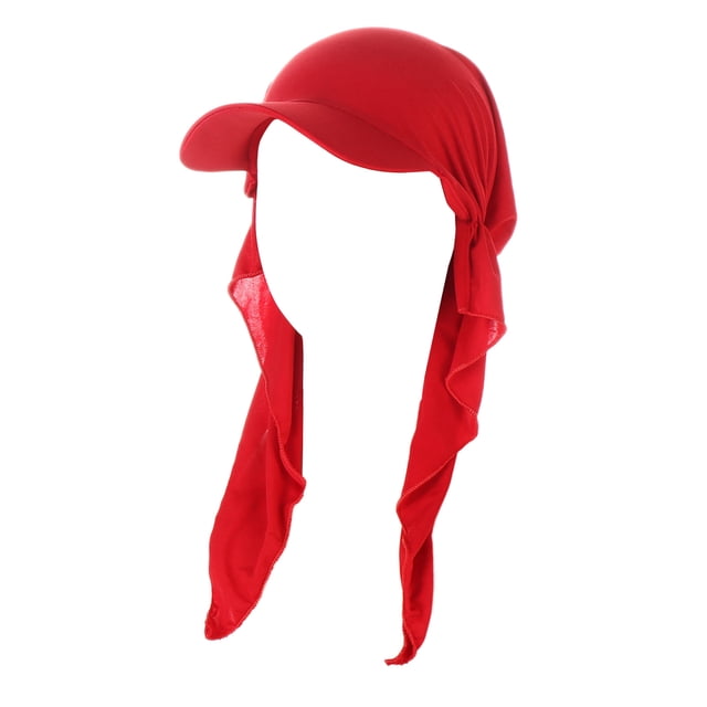 Fgnfyis Casquette Décontractée pour Femmes, Couvre-Chef, Turban, Bandeau, Turban, Casquettes de Baseball, Rouge