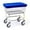 Blue, variant on R&B Wire Products 231GG Nylon Basket Cover for F Basket, Gray Green
